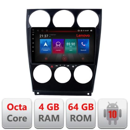 Navigatie Mazda 6 2004-2008 E-944 Octa Core cu Android Radio Bluetooth Internet GPS WIFI DSP 4+64GB 4G