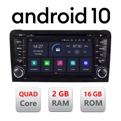 Navigatie Audi A3 EDT-G049 cu Android GPS USB Radio Internet Bluetooth