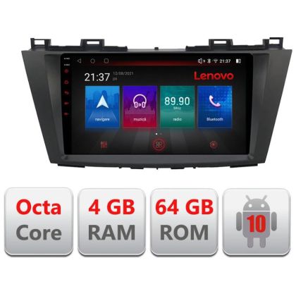 Navigatie Mazda 5 2010-2017 E-117 Octa Core cu Android Radio Bluetooth Internet GPS WIFI DSP 4+64GB 4G