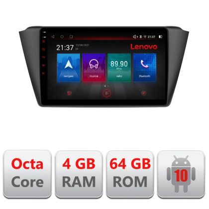 Navigatie Skoda Fabia 2015- E-541 Octa Core cu Android Radio Bluetooth Internet GPS WIFI DSP 4+64GB 4G