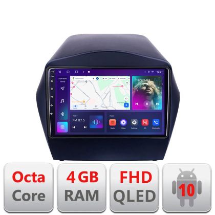 Navigatie HHyundai IX35 B-361 Android Ecran QLED octa core 4+64 carplay android auto KIT-361+EDT-E309V3