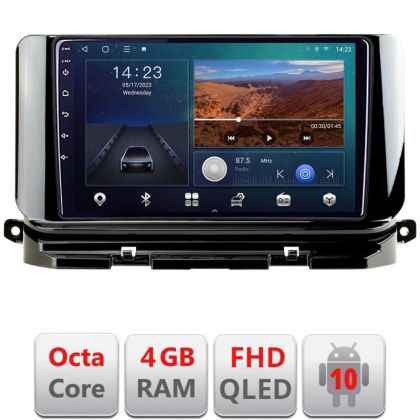 Navigatie Skoda Octavia 4 2020-2024 Android radio gps internet quad core 4+64 carplay android auto KIT-octavia4+EDT-E310v3