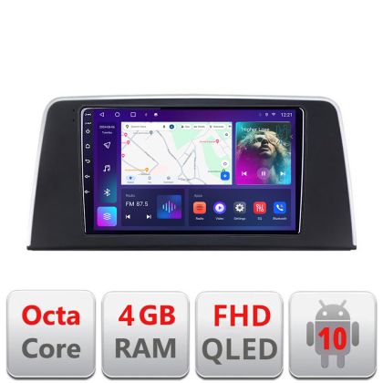 Navigatie BMW Seria 3 F30 2012-2016 Android Ecran QLED octa core 4+64 carplay android auto KIT-f30-nbt+EDT-E309V3