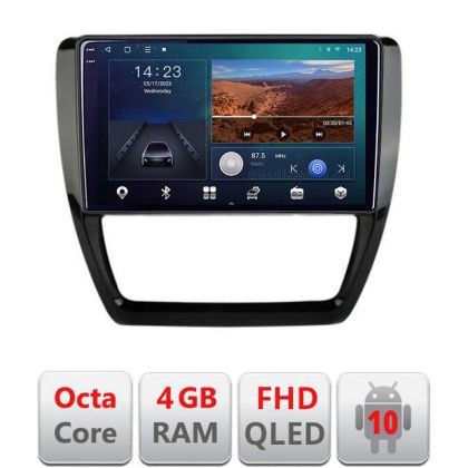 Navigatie VW Jetta 2011-2018 B-JETTB-15 Android Ecran QLED octa core 4+64 carplay android auto KIT-JETTA-15+EDT-E310V3