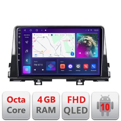 Navigatie Kia Picanto 2016- B-2217 Android Ecran QLED octa core 4+64 carplay android auto KIT-2217+EDT-E309V3