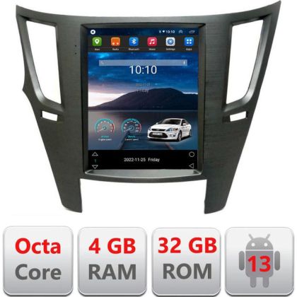 Navigatie tip Tesla Subaru Legacy si Outback 2010-2014 radio gps internet 8Core 4G carplay android auto 4+32 kit-tesla