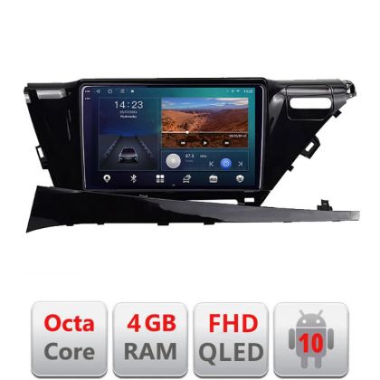 Navigatie Toyota Camry 2017-2021 V1 Android Ecran QLED octa core 4+64 carplay android auto kit-camry-2018+EDT-E310V3