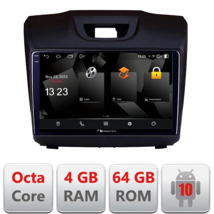 Navigatie Isuzu D-Max Quad Core 5510-2234 Android Octa Core 720p 4+64 DSP 360 camera carplay android auto v1