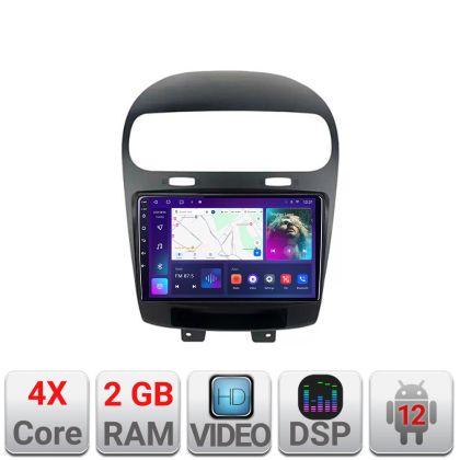 Navigatie Fiat Freemont Dodge Journey 2012-2019 Android radio gps internet 2+32 Kit-freemont+EDT-E209 v1