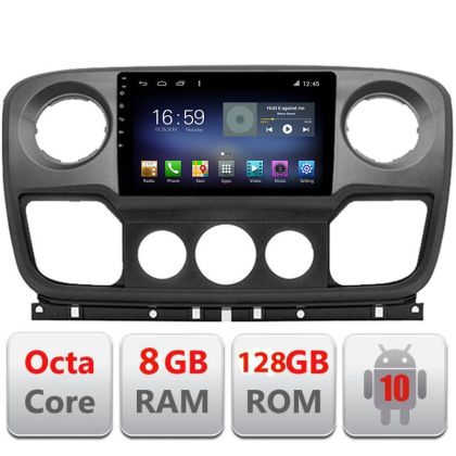 Navigatie Opel Movano, Renault Master 2010-2021 Android radio gps internet Lenovo Octa Core 8+128GB LTE Kit-movano+EDT- v1