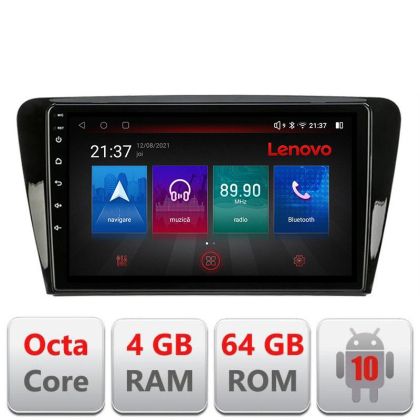 Navigatie Skoda Rapid Seat Toledo 2013+ Android radio gps internet Octa Core 4+64 LTE Kit-rapid+EDT-E509-PRO v1