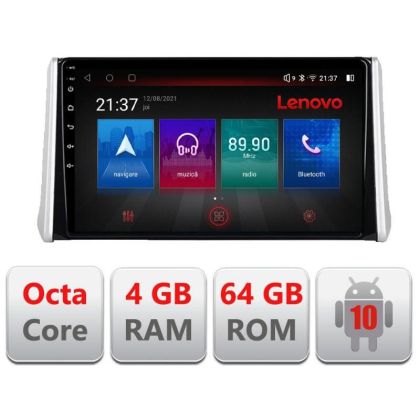 Navigatie Toyota Rav4 2018- E-RAV4 Octa Core cu Android Radio Bluetooth Internet GPS WIFI DSP 4+64GB 4G v1