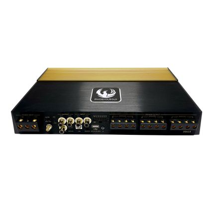 Amplificator Phoenix Gold ZQA6.8 cu DSP, 6 x 150 watts, in 2 sau 4 ohm, 6 canale