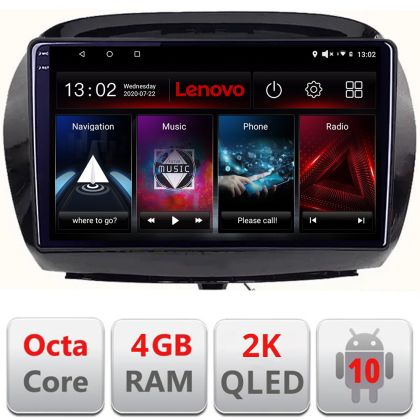 Navigatie dedicata Lenovo Honda FR-V 2004-2009  , Octacore Qualcomm, 4Gb RAM, 64Gb Hdd, 4G, Qled 2K, DSP, Carplay, Bluetooth 