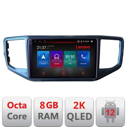 Navigatie dedicata Lenovo VW Amarok Octacore, 8 Gb RAM, 128 Gb Hdd, 4G, Qled 2K, DSP, Carplay AA, 360,Bluetooth 