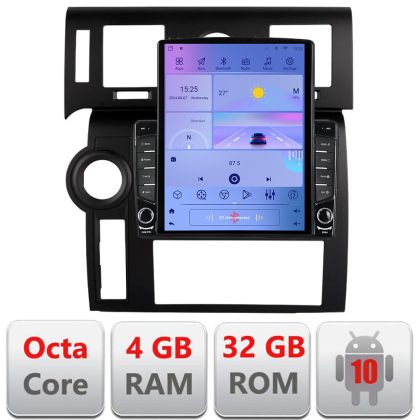 Navigatie Hummer H2 2002-2008 Octa Core ecran tip TESLA 9.7" cu Android Radio Bluetooth Internet GPS WIFI 4+32GB DSP 4G