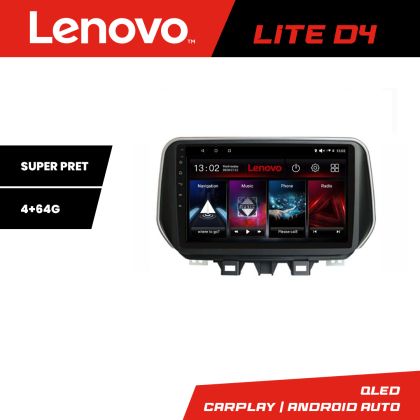 Navigatie Hyundai Tucson 2019 Quad Core Lenovo Kit-1135 4+64 GB Android Waze USB Navigatie Internet Youtube Radio