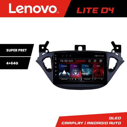 Navigatie Opel Corsa 2013-2016 Lenovo Kit-corsa 4+64 GB Android Waze USB Navigatie Internet Youtube Radio