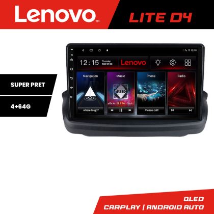 Navigatie Hyundai Genesis 4+64 GB Quad Core Android Waze USB Navigatie Internet Youtube Radio Lenovo