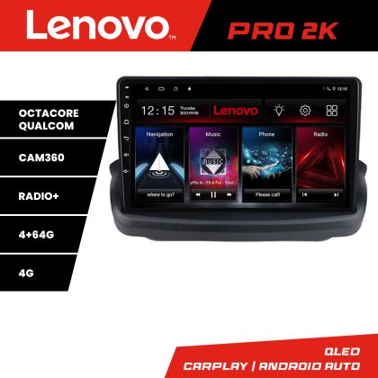 Navigatie Hyundai Genesis 8 core QLED 2K 4+64 360 Quad Core Android Waze USB Navigatie Internet Youtube Radio Lenovo