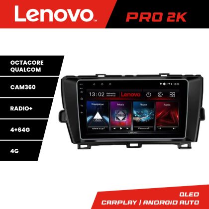 Navigatie Toyota Prius 2009-2014 Lenovo Kit-TY39 8 core QLED 2K 4+64 360 Android Waze USB Navigatie Internet Youtube Radio