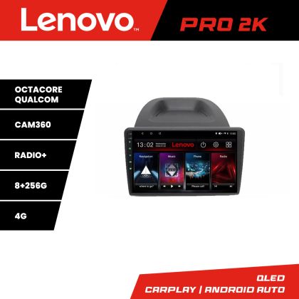 Navigatie Ford Fiesta 2012-2018 Lenovo Kit-256 8 core QLED 2K 8+256 360 Android Waze USB Navigatie Internet Youtube Radio