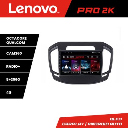 Navigatie Opel Insignia Lenovo Kit-338 8 core QLED 2K 8+256 360 Android Waze USB Navigatie Internet Youtube Radio