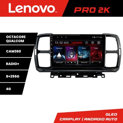 Navigatie Citroen C5 Aircross Android radio gps internet 8 core QLED 2K 8+256 360 Lenovo