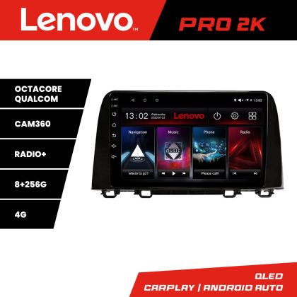 Navigatie Honda CRV 2016-2022 Lenovo Kit-CRV19 8 core QLED 2K 8+256 360 Android Waze USB Navigatie Internet Youtube Radio