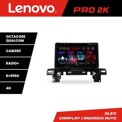 Navigatie Mazda CX5 2018-2020 Lenovo Kit-cx5 8 core QLED 2K 8+256 360 Android Waze USB Navigatie Internet Youtube Radio