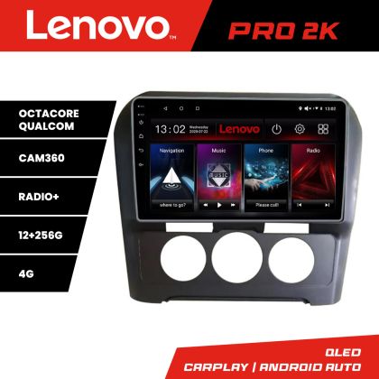 Navigatie Citroen C4 cu clima manuala 2015-2018 Lenovo Kit-C4-AC 8 core QLED 2K 12+256 360 Android Waze USB Navigatie Internet Youtube Radio