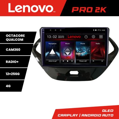 Navigatie Ford KA 2015-2020 Android radio gps internet 8 core QLED 2K 12+256 360 Lenovo