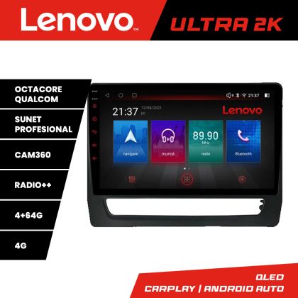 Navigatie Mitsubishi ASX 2020 Lenovo Kit-asx2020 8 core QLED Qualcomm 4+64 360 Android Waze USB Navigatie Internet Youtube Radio