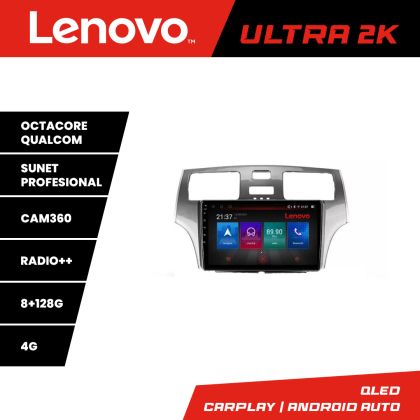 Navigatie Lexus ES intre anii 2001-2006 Octa Core Android Radio Bluetooth GPS WIFI/4G DSP 2K 8+128GB 360 Toslin