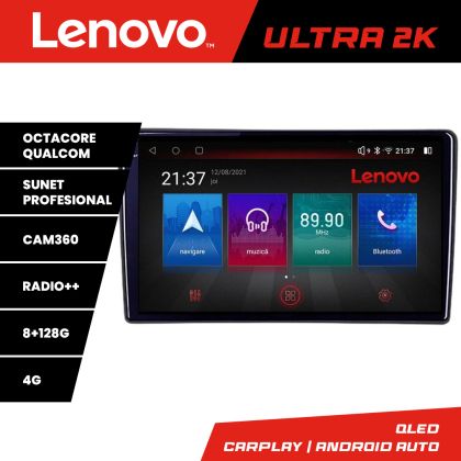 Navigatie Toyota Octacore, 8 Gb RAM, 128 Gb Hdd, 4G, Qled 2K, DSP, Carplay AA, 360,Bluetooth E509-PRO-2K v1