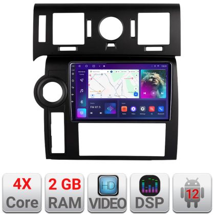 Navigatie Hummer H2 2002-2008 Quad Core 2+32 GB Android Waze USB Navigatie Internet Youtube Radio