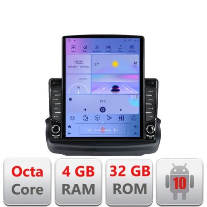 Navigatie Hyundai Genesis KIT-GENESYS ecran tip TESLA 9.7" 8 core 4+32 4G DSP Android Radio Bluetooth Internet GPS WIFI 