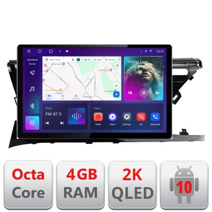 Navigatie Toyota Camry 2017-2021 Edotec 4+32 2K 13 inch qled android 4G DSP gps internet  Kit-camry-2018