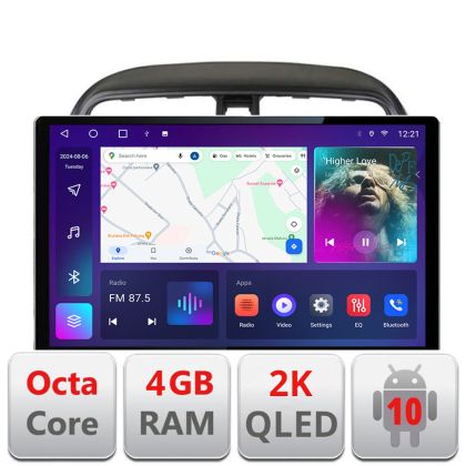 Navigatie Mitsubishi Spacestar Edotec 4+32 2K 13 inch qled android 4G DSP gps internet  Kit-spacestar