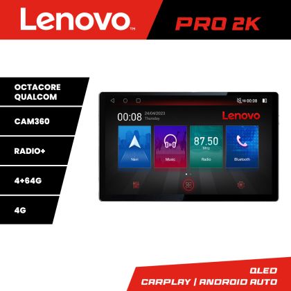 Navigatie  Toyota Prius 5 Plus 2012-2020 Lenovo PRO 4+64 2K 13 inch qled android 4G DSP gps internet  Kit-prius5-plus