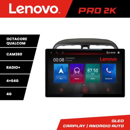 Navigatie Mitsubishi Spacestar Lenovo PRO 4+64 2K 13 inch qled android 4G DSP gps internet  Kit-spacestar