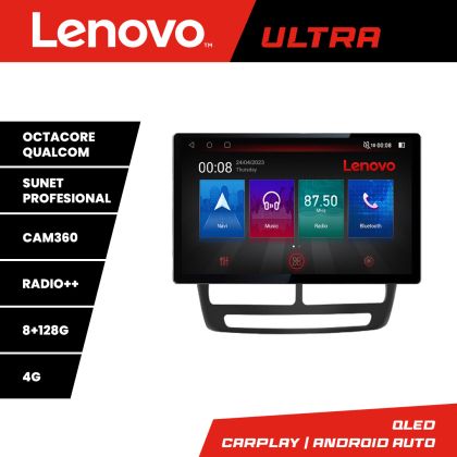 Navigatie Fiat Doblo 2010-2017 KIT-DOBLO10 Lenovo 8+128 Qualcomm 2K 13 inch android 4G DSP 