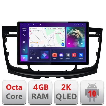 Navigatie dedicata Ford Transit 2019- varianta cu radio cd simplu  Edonav ecran 13" 2K 8 si 128 Android Waze USB Navigatie 4G 360 Toslink Youtube Radio KIT-transit-2019-a si EDT-E513-PRO