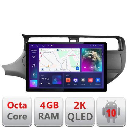 Navigatie dedicata Kia Rio 2011-2013 N-204 Edonav ecran 13" 2K 8 si 128 Android Waze USB Navigatie 4G 360 Toslink Youtube Radio KI