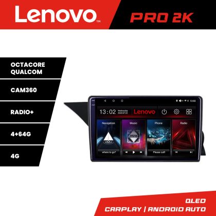 Navigáció Mercedes GLK NTG4 2008-2012 Lenovo 8 magos QLED 2K 4+64 360 Android Waze USB Internet Navigáció Youtube Rádió