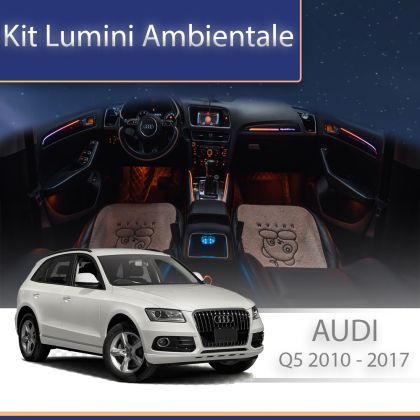 Lumini ambientale  Audi Q5 2010-2017 set complet control telefon sau sistem original