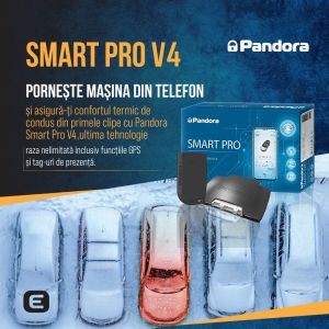 Kit pornire motor Audi Q5 80A 2016-, aplicatie telefon 4G, GPS (montaj inclus) - Pandora Smart Pro V4 cu taguri