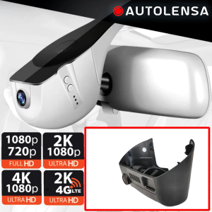 Cameră DVR Jeep Modele Jeep, Chrysler 2015-18, cameră față 1080p Autolensa, Model 24/7  Negru JEEP02