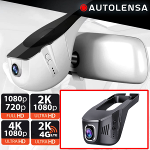 Cameră DVR Universal Model universal 400, cameră față 1080p Autolensa, Model 24/7  Negru EE400