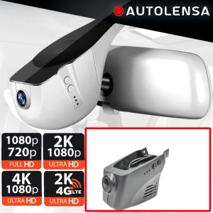 Cameră DVR Porsche Boxster, cameră față-spate 1080p-720p Autolensa, 24/7 Gri VBSJ01